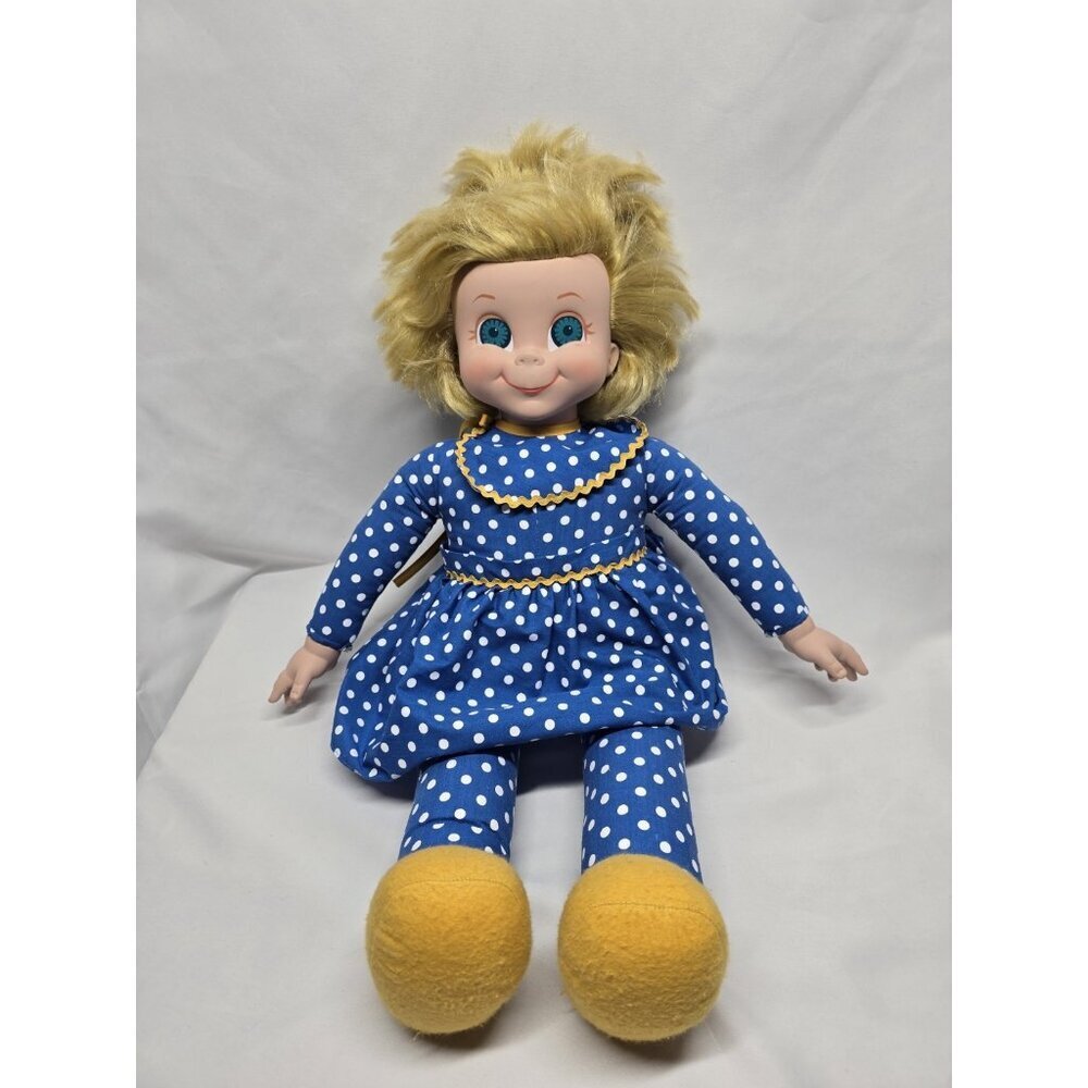 2000 Mrs. Beasley Talking Pull String Doll 20” No Glasses